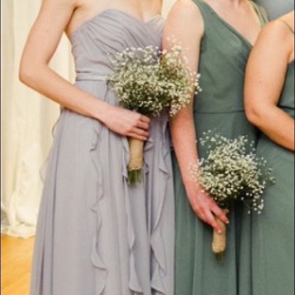 Strapless Floor Length Dress - Picture 2 of 4